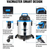 Vacmaster Wet and Dry Professional Stainless Steel Vacuum Cleaner, 1250W, 20L