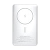 External Battery Vetter MagBank Elite 5, MagSafe Battery Pack, Silver
