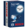 Automašīnu spuldzes B8,5d Bosch Pure Light, 12V, 1,2W, 10gab