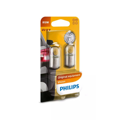 Conventional Interior and Signaling R10W Philips Vision 12V, 10W, 2 pcs