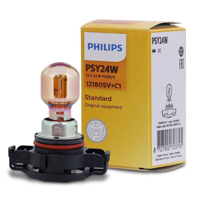 Ampoule de voiture PSY24W Philips Standard, 12V, 24W