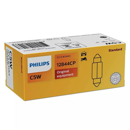 Lampadina convenzionale per interni e segnalazione C5W Philips Standard 12V, 5W