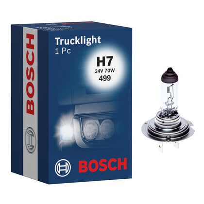 Vrachtwagen Halogeenlamp H7 Bosch Trucklight, 24V, 70W