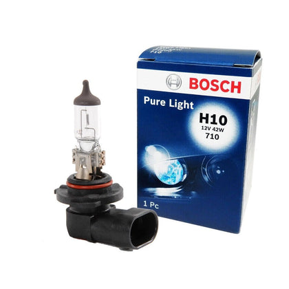 Lâmpada halógena H10 Bosch Pure Light, 12V, 42W