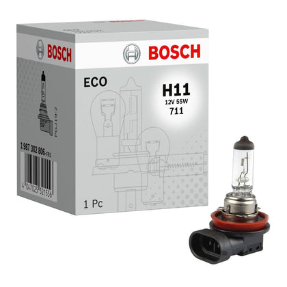 Halogēna spuldze H11 Bosch Eco, 12V, 55W