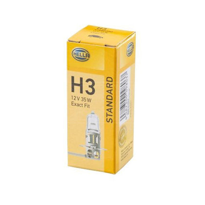 Halogēna spuldze H3 Hella Standard, 12V, 35W