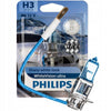Bombilla Halógena H3 Philips WhiteVision Ultra 12V, 55W