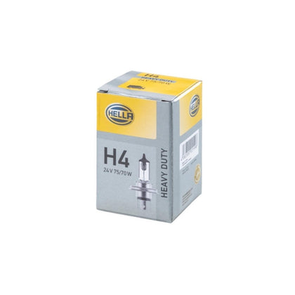 Halogeenipolttimo H4 Hella Heavy Duty, 24V, 75/70W