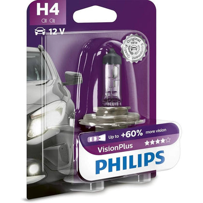 Lampadina alogena H7 Philips VisionPlus, 12V, 55W