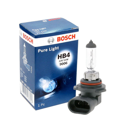 Lâmpada halógena HB4 Bosch Pure Light, 12V, 51W