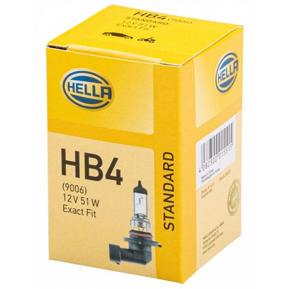 Lâmpada halógena HB4A Hella Standard, 12V, 51W