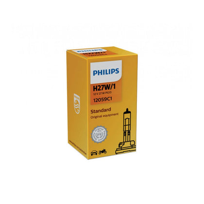 Miglas luktura halogēna spuldze H27W/1 Philips Standard, 12V, 27W