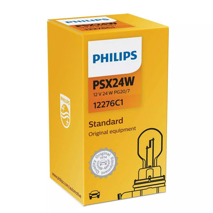 Fog Light Halogen Bulb PSX24W Philips Standard, 12V, 24W