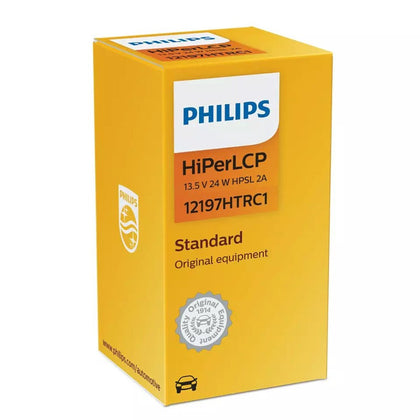 Bombilla de luz trasera HPSL 2A Philips Standard HiPerVision LCP, 13,5 V, 24 W