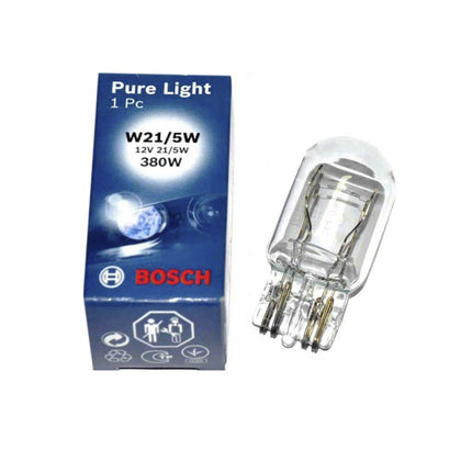 Takalamppu W21/5W Bosch Pure Light, 12V, 21/5W