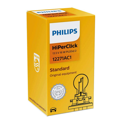 Bombilla de intermitente delantero/trasero PCY16W Philips estándar, 12 V, 16 W