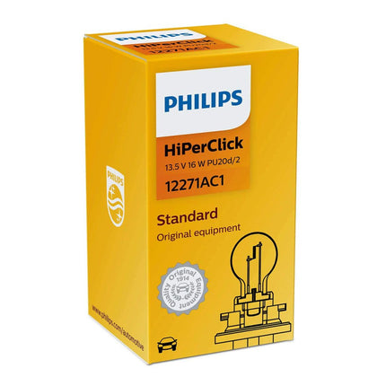 Lâmpada indicadora dianteira/traseira PCY16W Philips padrão, 12V, 16W