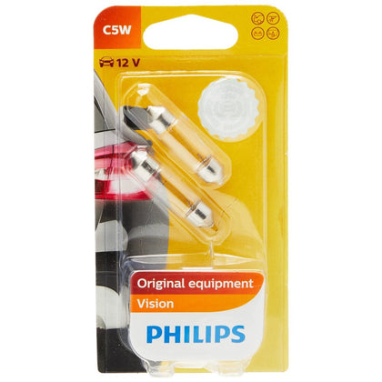Lâmpadas Auxiliares para Carro C5W Philips Vision 12V, 5W