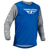 Camisa Moto Fly Racing F-16, Azul, Média