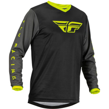 Moto Jersey Fly Racing F-16, Yellow, Small