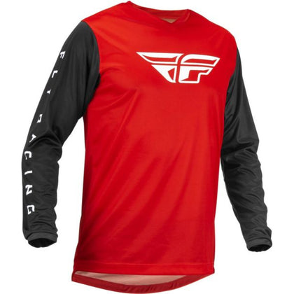 Camisa Moto Fly Racing F-16, Vermelha, 2X - Grande