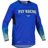 Camiseta todoterreno Fly Racing Evolution DST, azul/gris, pequeña