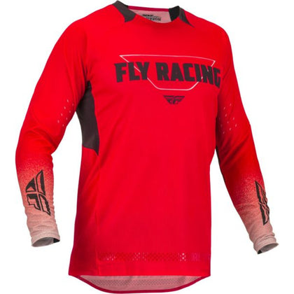 Off-Road tričko Fly Racing Evolution DST, červená/čierna, veľká