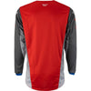 Offroad-shirt Fly Racing Kinetic Kore, rood/grijs, 2XL