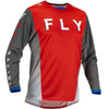 Camiseta Off-Road Fly Racing Kinetic Kore, Rojo/Gris, Grande