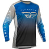 Apvidus krekls Fly Racing Lite, melns/zils/pelēks, vidējs