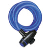 Velosipēda pretaizdzīšanas kabelis Oksfordas kabeļa slēdzene zila, 12 x 1800 mm