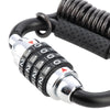 Helmet and Clothing Lock Oxford Lidlock, Black