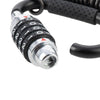 Helmet and Clothing Lock Oxford Lidlock, Black