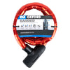 Armoured Cable Anti-Theft Cable, Red Oxford Barrier