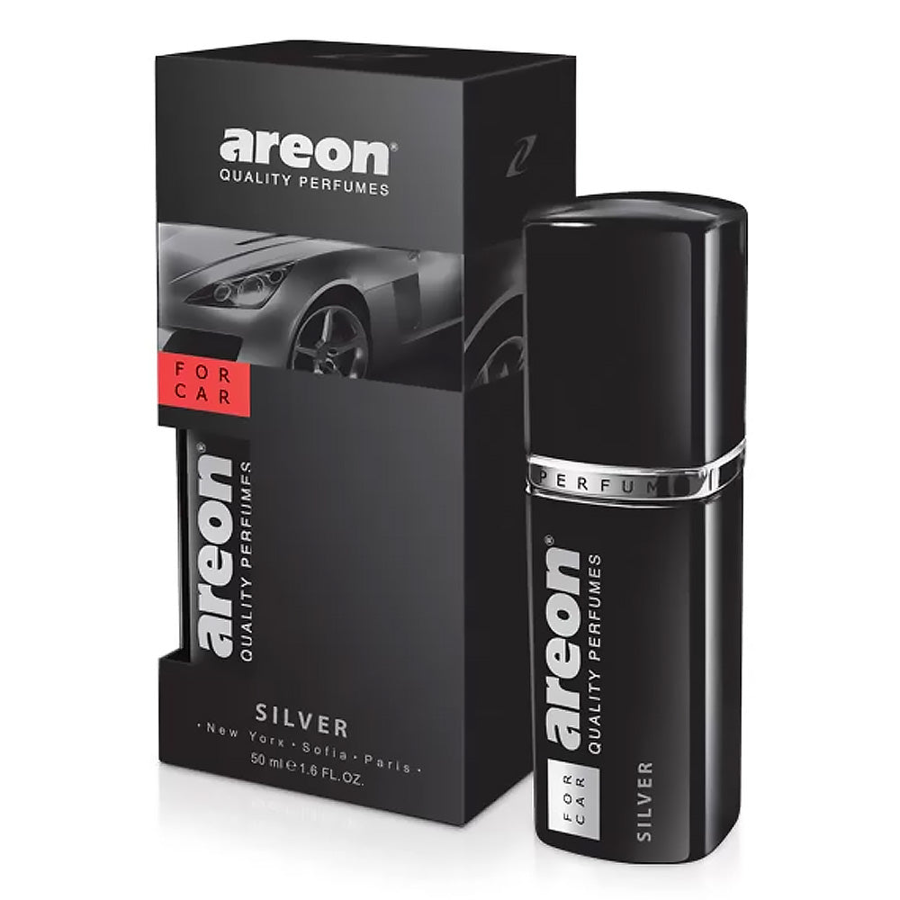 Air Freshener Areon for Car, Silver, 50ml - AP01.Silver - Pro Detailing