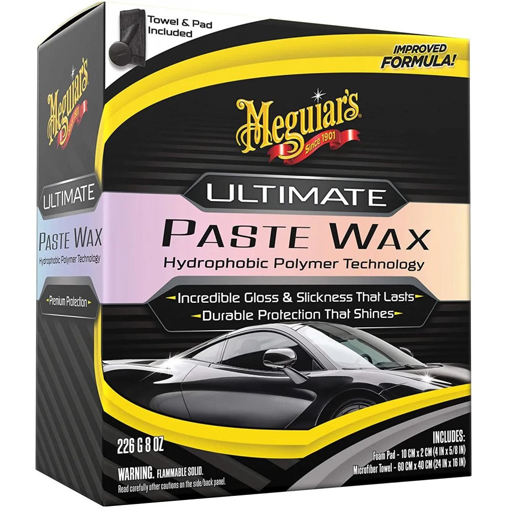 Auto Hard Wax Meguiar's Ultimate Paste Wax, 226g - G210608 - Pro Detailing