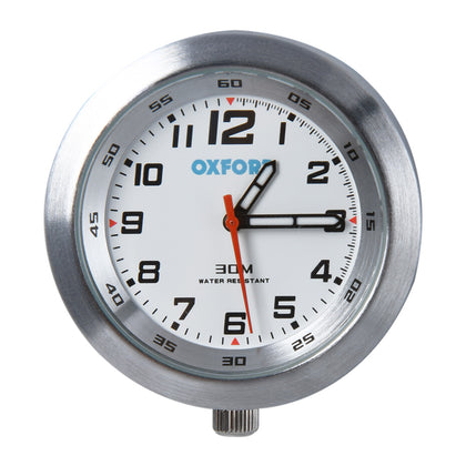 Reloj Analógico Moto Oxford AnaClock, Plata