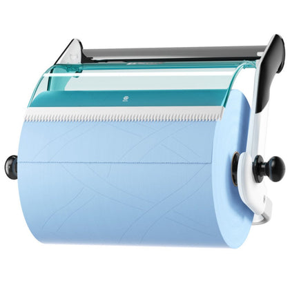 Industriële wandpapierhanddoekdispenser Tork, blauw