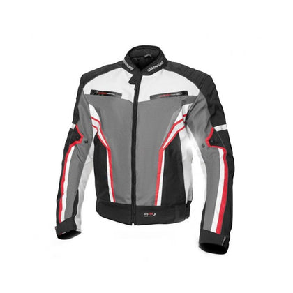 Moto Jacket Adrenaline Sola 2.0 PPE, Black/Grey/Red
