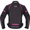 Richa Airstream 3 Jacket Veste de moto pour femme, noir/rose