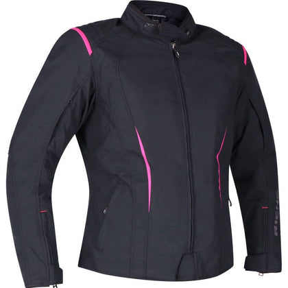 Chaqueta Moto Mujer Richa Chloe 2 Chaqueta, Negro/Rosa