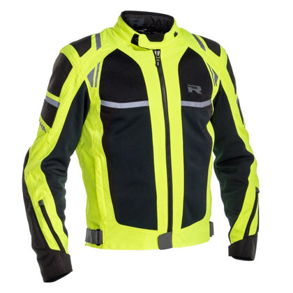 Motojas Richa Airstorm WP jas, zwart/geel