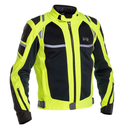 Moto Jacket Richa Airstorm WP Jacket, Black/Yellow