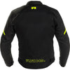 Veste de moto Richa Buster WP, noir/jaune