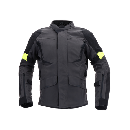 Moto Jacket Richa Cyclone 2 Gore-Tex Jacket, Gray/Yellow