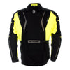 Motojas Richa Infinity 2 jas, zwart/geel