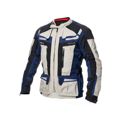 Touring Moto Jacket Adrenaline Cameleon 2.0, Black/White/Blue