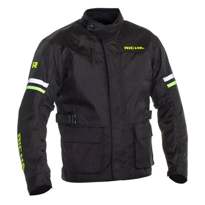 Touring Moto jakna Richa Buster WP duga jakna, crno/žuta