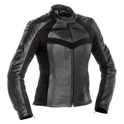 Ženska moto kožna jakna Richa Catwalk jakna, crna