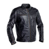 Veste de moto en cuir Richa Normandie, noir